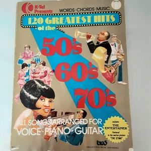 120 Greatest Hits Words Chords Music for Guitar & Piano